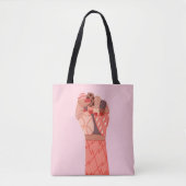 Tote Bag Manifestation de femmes d'art moderne (Devant)