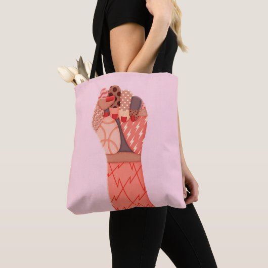 Tote Bag Manifestation de femmes d'art moderne (De près)