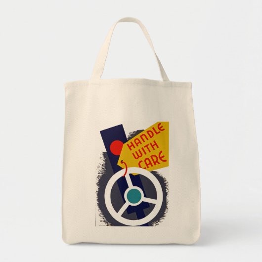 Tote Bag Manipulation avec soin (Devant)