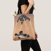 Tote Bag Manoeuvre de Sky Crane pendant la descente Mars de (De près)