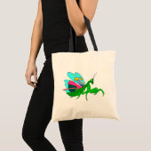 Tote Bag Mantis de prière colorée (Devant (produit))