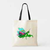 Tote Bag Mantis de prière colorée (Dos)