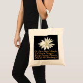 Tote Bag Mantra de Gayatri (Devant (produit))
