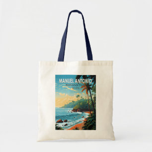 Tote Bag Manuel Antonio Parc National Travel Art Vintage