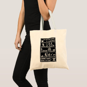 Tote Bag Manuel d'instruction de chien amusant