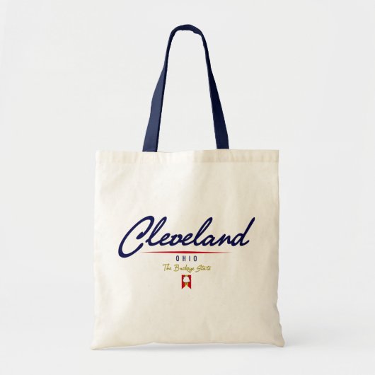 Tote Bag Manuscrit de Cleveland (Devant)