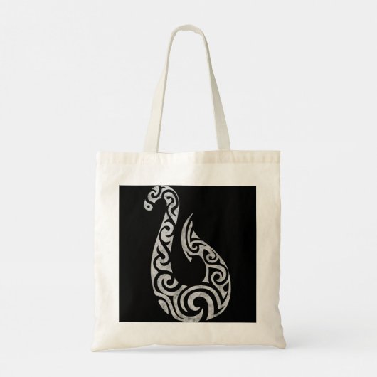 Tote Bag Maori Nouvelle-Zélande Polynesian Poisson Hook Cha (Dos)