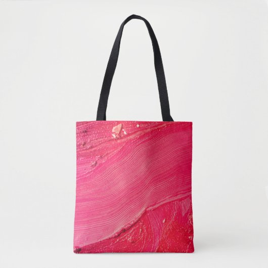 Tote Bag Maquillage artistique : Composition créative color (Devant)