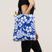 TOTE BAG MAQUILLAGE BIKINI (BLEU ROYAL) (De près)