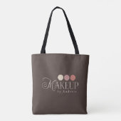 Tote Bag Maquilleuse avec Logo Personnalisé et Marque Perso (Dos)
