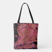 Tote Bag Marbre, aquarelle (Dos)