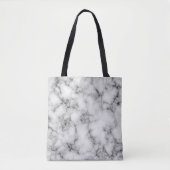 Tote Bag Marbre Blanc (Devant)