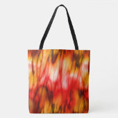 Tote Bag Marbre de Feu Abstrait (Devant)