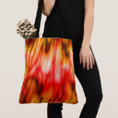 Tote Bag Marbre de Feu Abstrait (De près)