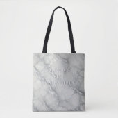Tote Bag Marbre "Mundus Sine Caesaribus" (Devant)
