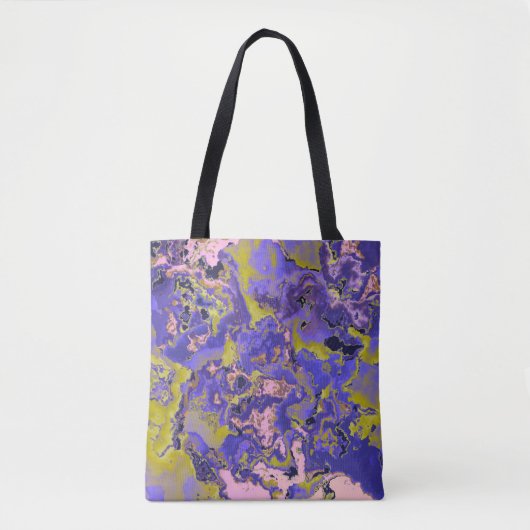 Tote Bag Marbre Radioactif (Devant)
