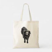 Tote Bag Marché à Dusk, regard loyal (Dos)