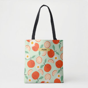 Tote Bag Marché aux Oranges fraîches