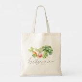 Tote Bag Marché des légumes cultivés localement (Dos)