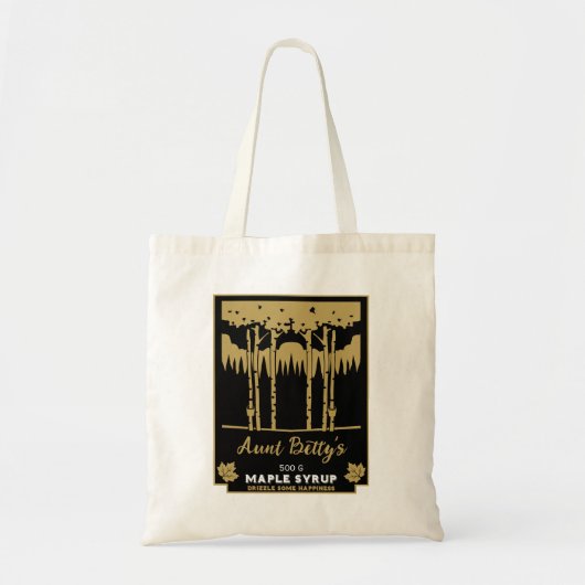 Tote Bag Marché des producteurs de sirop d'érable (Devant)