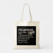 Tote Bag Marching Band Cadeaux Mellophone Chemise Mellophon (Dos)
