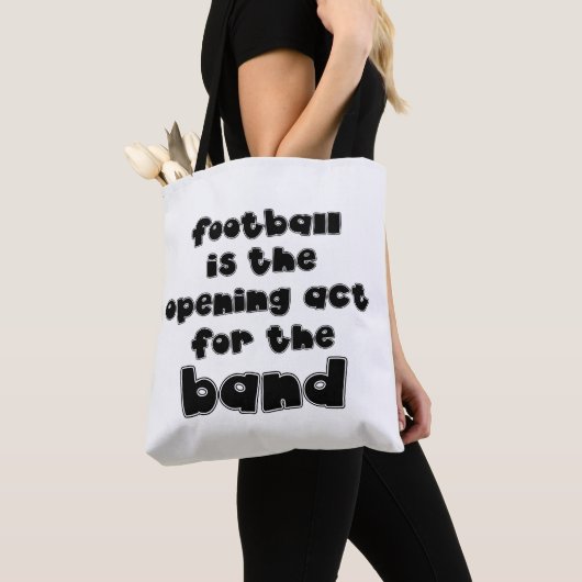 Tote Bag Marching Band Football Loi D'Ouverture Pour La Ban (De près)