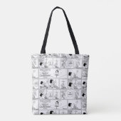 Tote Bag Marcie & Pepperment Patty En Classe (Dos)