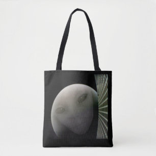 Tote Bag MarCO CubeSat Alien Mars Adieu