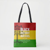 Tote Bag MARCUS GARVEY Histoire noire (Devant)