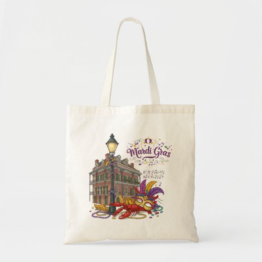 Tote Bag Mardi Gras (Devant)