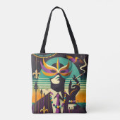 Tote Bag Mardi Gras L'Homme Fumeur (Dos)