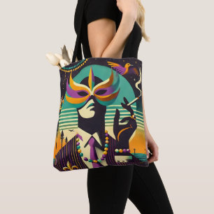 Tote Bag Mardi Gras l'Homme qui Fume