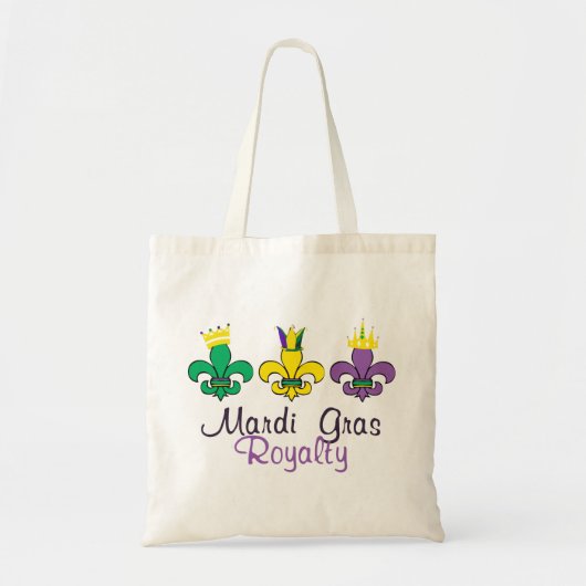 Tote Bag Mardi Gras Pourcentage (Devant)