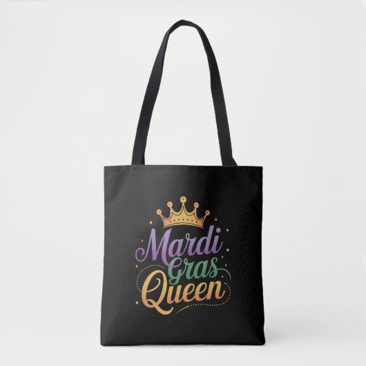 Tote Bag Mardi Gras Queen Parade Costume Party (Devant)