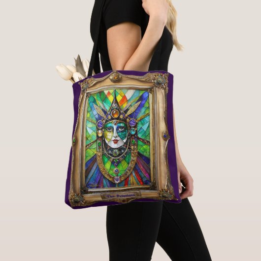 Tote Bag Mardi Gras Realm Portraits - La Prêtre (De près)