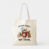 Tote Bag Marées de traîneau et cacao chaud (Dos)