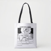 Tote Bag Mares de nuit Slug Classic LTCartoons Comic (Devant)