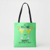 Tote Bag Margarita Cocktails Bachelorette Party (Devant)