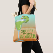 Tote Bag Margarita | Squeeze Me Baby One More Lime (De près)