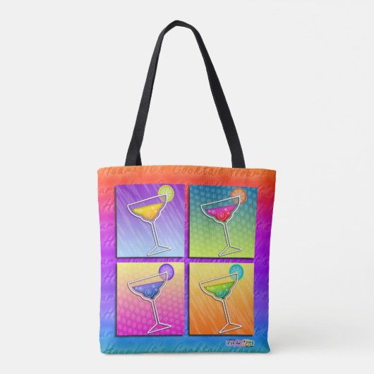TOTE BAG MARGARITAS D'ART DE POP (Dos)