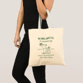 Tote Bag Margaritas & Matrimony Bach (Devant (produit))