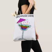 TOTE BAG MARGARITAS POP ART (De près)