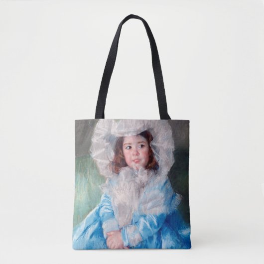Tote Bag Margot en bleu, Mary Cassatt (Devant)