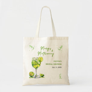 Tote Bag Margs et Matrimony Cocktail Bridal Shower 