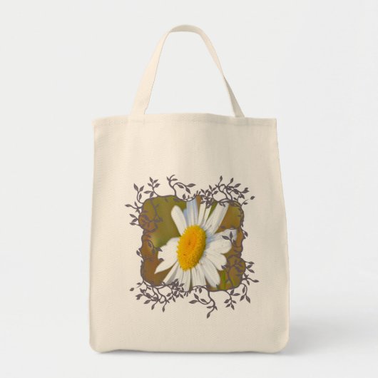 Tote Bag Marguerite dans la vigne (Devant)