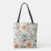 Tote Bag Marguerite de printemps (Dos)