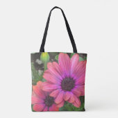 Tote Bag Marguerite Rose Violet (Dos)