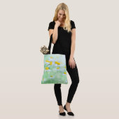 Tote Bag Marguerites (Sur le modèle)
