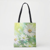 Tote Bag Marguerites blanches (Devant)