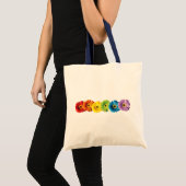 Tote Bag Margueurs arc-en-ciel (Devant (produit))